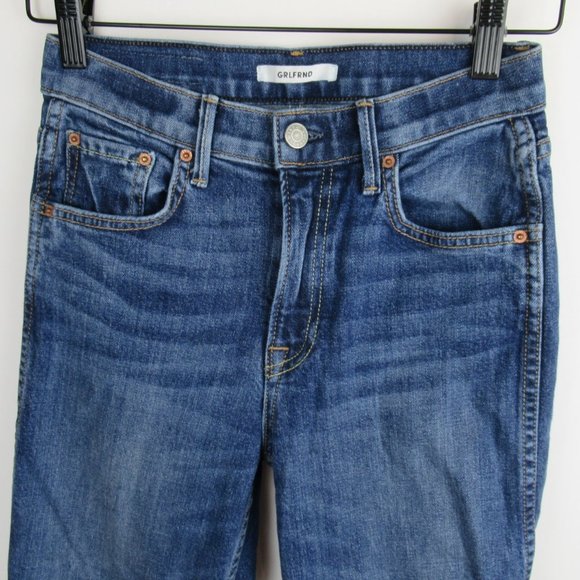 GRLFRND Joan Crop Flare Jeans sz 26 - Picture 3 of 8